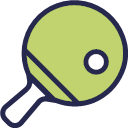 Padded racket Icon