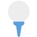 Golf Ball and Tee Icon