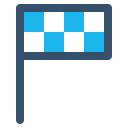 Competition flag Icon