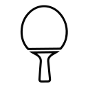 font-table-tennis-bats Icon