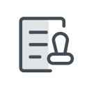 Investigation and evidence collection Icon