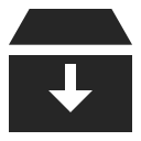 inbox in-fill Icon