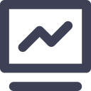 Data growth Icon