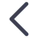 Linear left arrow Icon