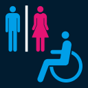 Wheelchair Accessible restroom Icon