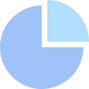 Quantitative statistics Icon
