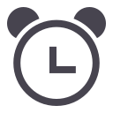 Alarm clock, clock, time_ jurassic Icon
