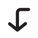 corner-left-down Icon