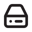 hard-drive-outline Icon