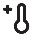 thermometer-plus-out Icon