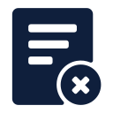 contract_notfiled_fill Icon