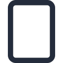 Shape rectangle 2 - 24px Icon