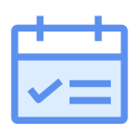 Weekly plan Icon