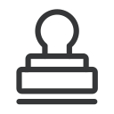 Certification and authorization Icon
