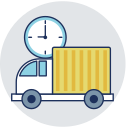 002 delivery time Icon