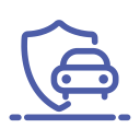 Vehicle insurance service Icon