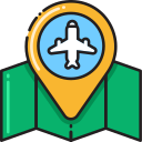 searching airport Icon