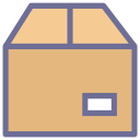 Box, commodity, goods, logistics, packaging, box Icon