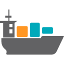 Ocean Shipping Icon