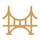 Bridge line Icon