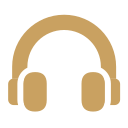 Headphones - face Icon