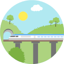 High-speed rail Icon