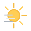 Sun wind Icon