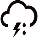 N5- thunderstorm Icon