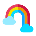 Surface rainbow Icon