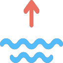 flood-level rising Icon