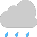 grey-cloud hail Icon