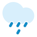 moderate rain Icon