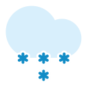 moderate snow Icon