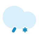 Rain and snow Icon