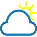 Weather - cloudy Icon