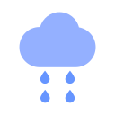 Light rain - moderate rain Icon