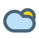 Cloudy-Sun Icon