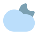 Cloudy-Moon Icon