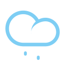 Weather icon light rain Icon
