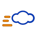 Cloudy and sunny Icon