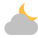 Sunny and cloudy 1 Icon