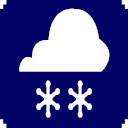 Snow in night Icon