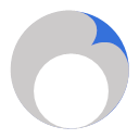 Clear to cloudy at night Icon