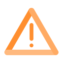 Orange warning Icon