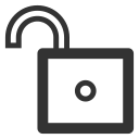 Lock unlocked Icon