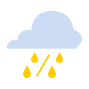 Moderate to heavy rain Icon