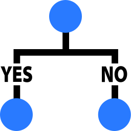 Decision tree regression Vector Icons free download in SVG, PNG Format