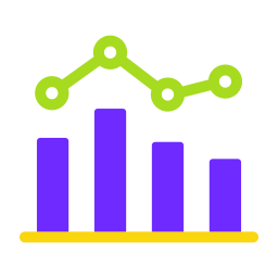 Surface chart step chart Vector Icons free download in SVG, PNG Format