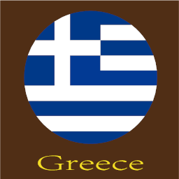 Greece Ellas Flag Vector Icons free download in SVG, PNG Format