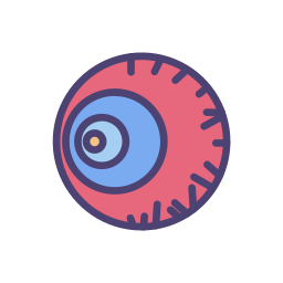 Eyeball Vector Icons free download in SVG, PNG Format